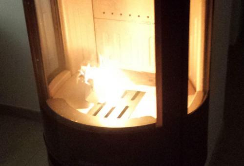 Wohnen und Leben Kamin